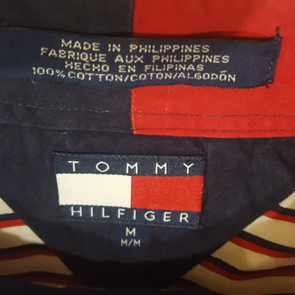Tommy Hilfiger Shirt (Medium) 100% Cotton - Picture 4 of 4